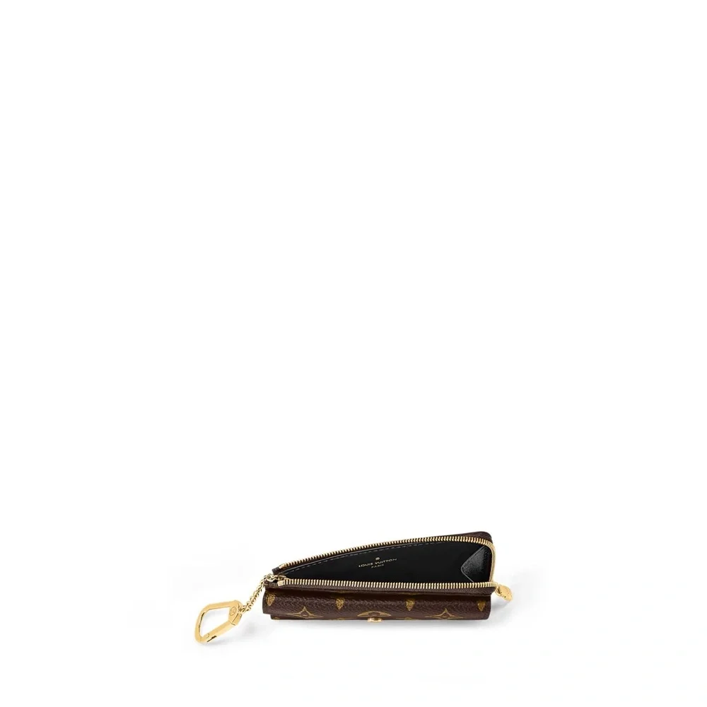 Louis Vuitton Brown and Gold Monogram Wallet - Picture 3 of 4